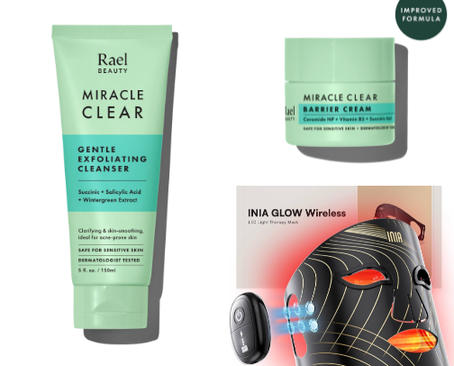 Skin Care for Mature Skin cover photo collage