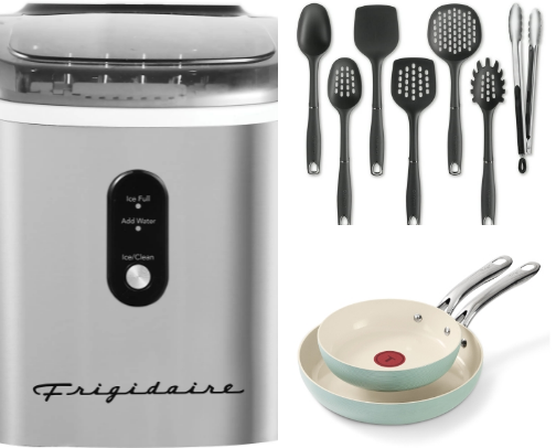 Kitchen necessities cover photo collage