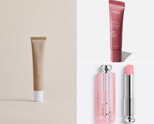 Perfect lip balms👄 cover photo collage