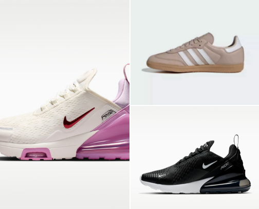 Sneakers -classic and comfortable cover photo collage