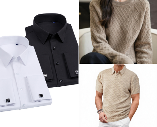 Men's Formal Dress Shirt | Custom Long Sleeve Business Shirt for Office, Wedding & Professional Wear cover photo collage