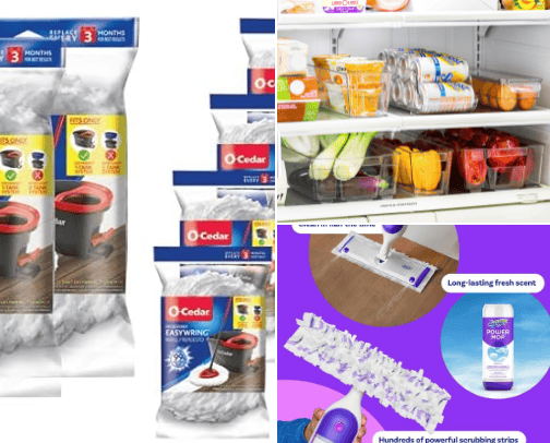 Favorite home essentials cover photo collage