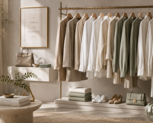 Effortless Chic Capsule Wardrobe Essentials for Quiet Luxury cover photo collage