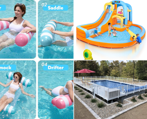 Outdoor fun cover photo collage