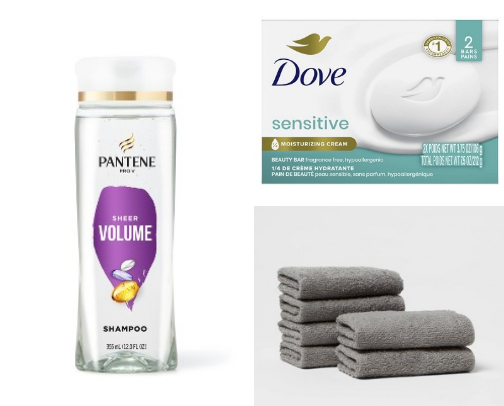 Busy Mom Shower Favorites for Sensitive Skin cover photo collage