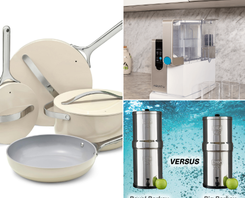 The "Non-Toxic" Home Makeover cover photo collage