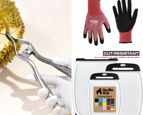 I Finally Found a Durian Opener That Stops Me From Shredding My Hands cover photo collage