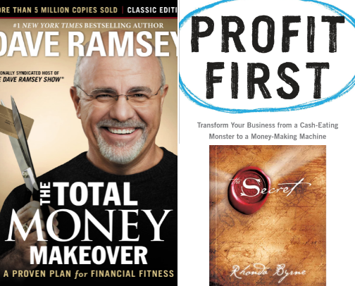 Book recommendations - Business, finance and self-help cover photo collage