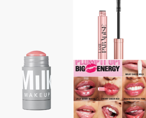 No Makeup Makeup favs cover photo collage