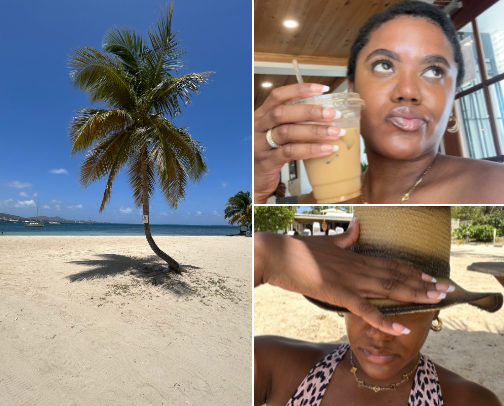 I romanticized my solo trip to St. Croix USVI🇻🇮 cover photo collage