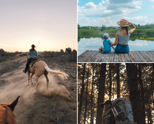 Outdoor Clothing cover photo collage