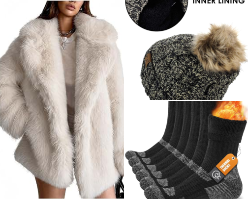 Perfect Items for this Winter cover photo collage