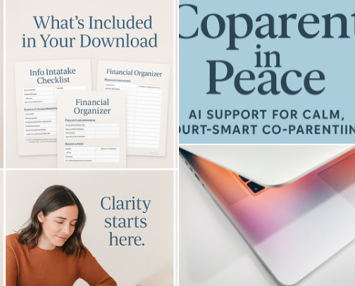 Divorce & Custody Resources from a Family Attorney cover photo collage