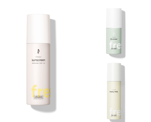 Toxic free cosmetics cover photo collage