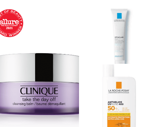 Skincare cover photo collage