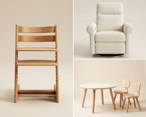 14 Viral Aesthetic Furniture & Smart Tools That Make Mom Life 10x Easier (And Look Gorgeous Doing It) cover photo collage