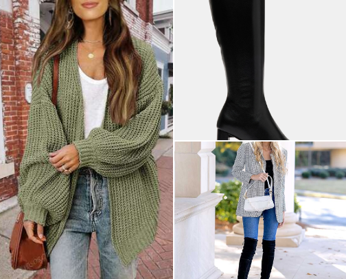 Woman Winter Fashion cover photo collage