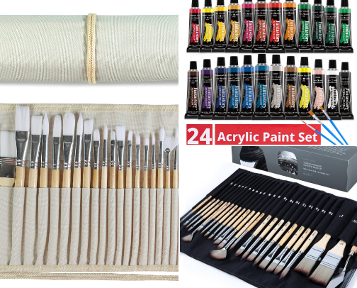 best art supplies🎨 cover photo collage