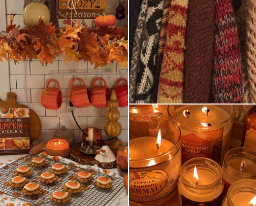 Manifesting Fall ๐โจ cover photo collage