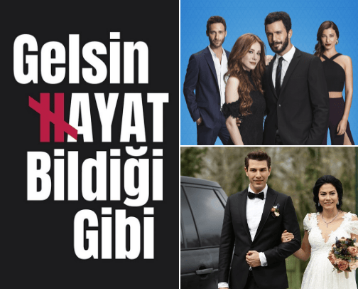 Turkish series 📽 cover photo collage