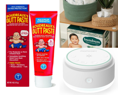 Baby's First Year Must Haves cover photo collage