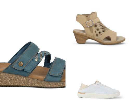 Fabulous summer shoes that won't kill your feet cover photo collage