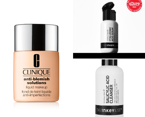 Skin Care and Make Up for Oily & Acne Prone Skin cover photo collage