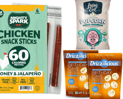 My Snack List cover photo collage