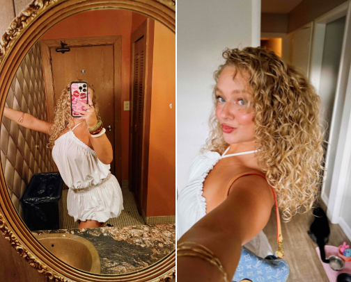 My Curly Hair Routine Products👩🏼‍🦱 cover photo collage