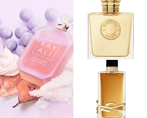 My favorite perfumes cover photo collage