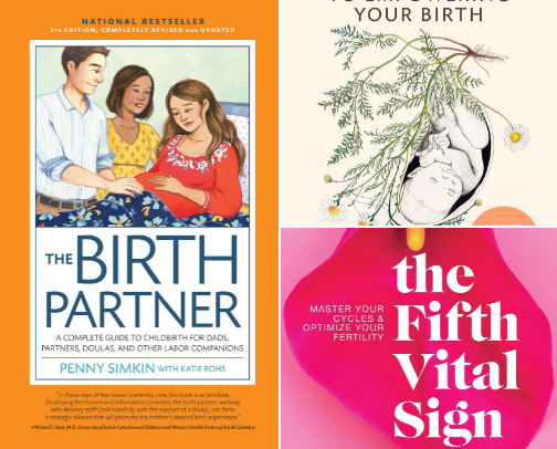 Best Books To Read Before Giving Birth cover photo collage