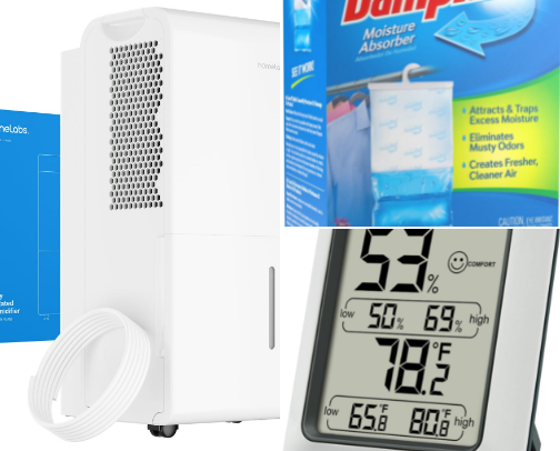 Humidity & Mold Prevention Essentials for Florida Homes: Top Amazon Picks cover photo collage