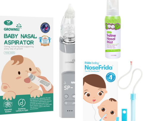 Newborn & Baby’s First Sick Day Survival Kit: What Every Parent Needs cover photo collage