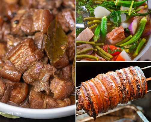 Iconic Filipino Foods: A Taste of Our Culture” cover photo collage