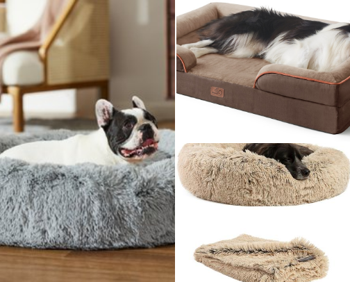Dog Beds cover photo collage