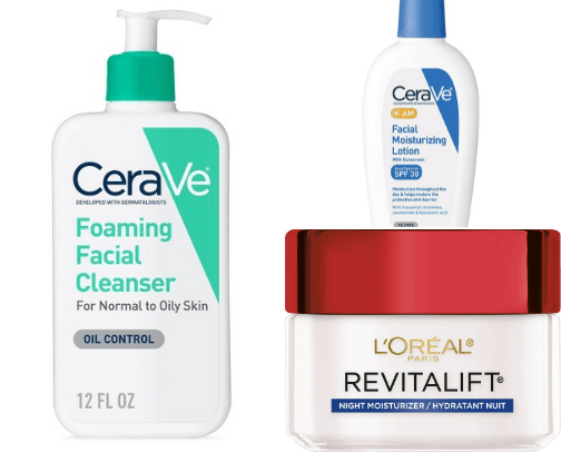 Skin Care cover photo collage
