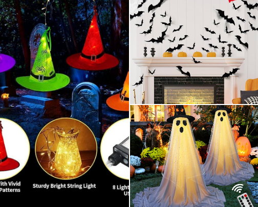 Spook-tacular Halloween Decor! cover photo collage