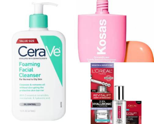 My Skincare Staples                                                     Because “I’m tired” doesn’t have to show on my face. cover photo collage