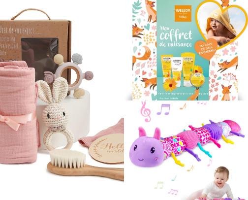 CADEAUX DE NAISSANCE cover photo collage