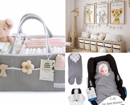 Baby nursery must haves cover photo collage