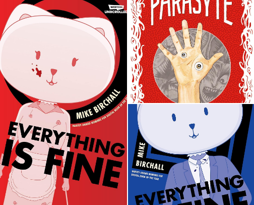 Phenomenal Graphic Novels, Mangas, & Webtoons! cover photo collage