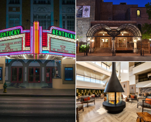 My Lexington Little Black Book: Coffee, Cocktails, & Sanity-Savers cover photo collage