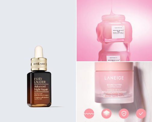 Night routine for dry skin 💆🏼‍♀️🫧 cover photo collage