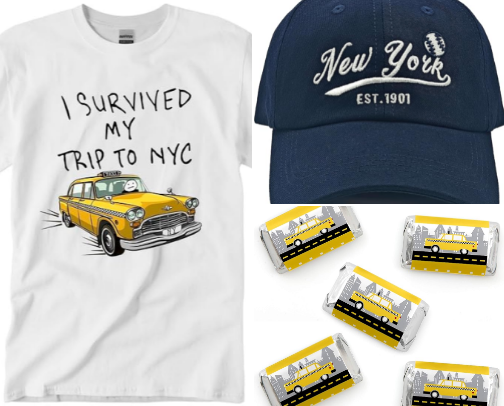 NYC Bachelorette Party Favors cover photo collage
