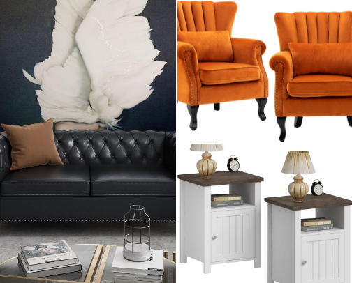 Styled Spaces Furniture cover photo collage