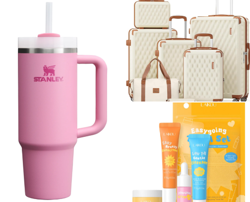 Travel necessities ✈️✈️ cover photo collage