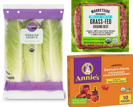 Organic Grocery List for Mom’s: Walmart Edition! cover photo collage