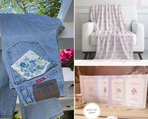 Floral & Cottage Core Lovers 💐🌸 cover photo collage