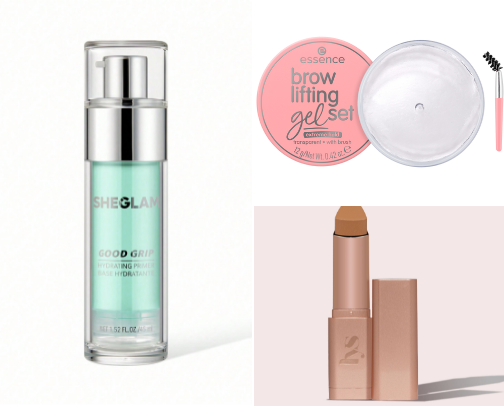 Everyday makeup routine cover photo collage