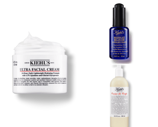 Best Kiehl's products cover photo collage